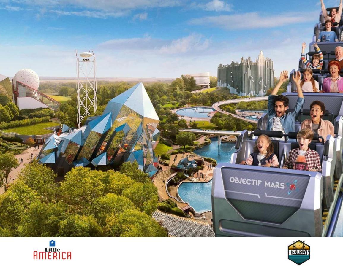 Little America - Appart Hotel 3Km Futuroscope Jaunay-Clan Eksteriør billede
