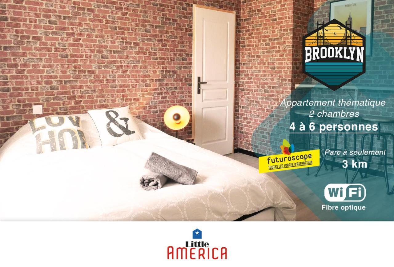 Little America - Appart Hotel 3Km Futuroscope Jaunay-Clan Eksteriør billede