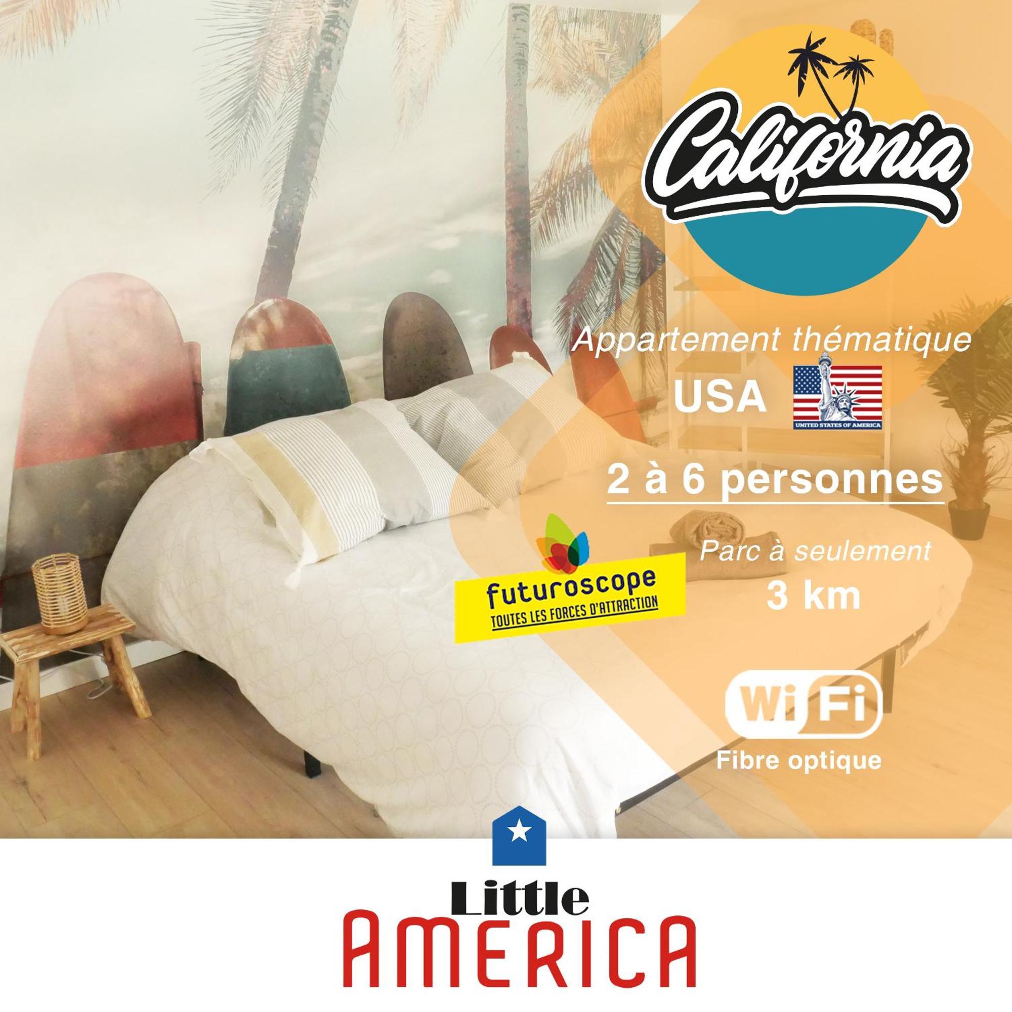Little America - Appart Hotel 3Km Futuroscope Jaunay-Clan Eksteriør billede